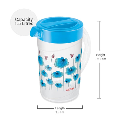 Milton 2.4L Plastic Water Jug (Pack of 2) – Premium Durable