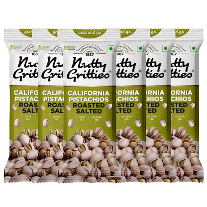 Nutty Gritties California Pistachios Roasted & Salted - 200g