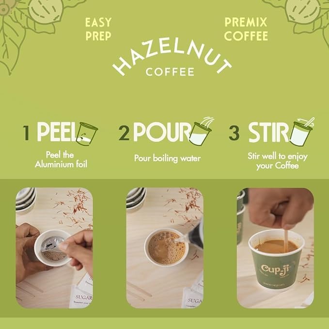 Cup-Ji Hazelnut & Vanilla Coffee Combo