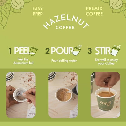 Cup-Ji Hazelnut & Vanilla Coffee Combo