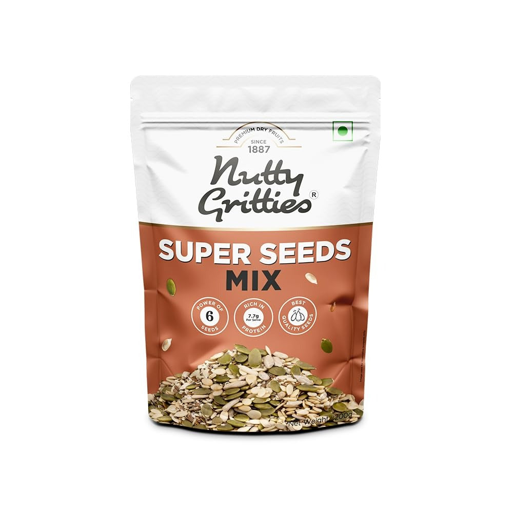 Nutty Gritties Premium Super Seed Trail Mix - 200g