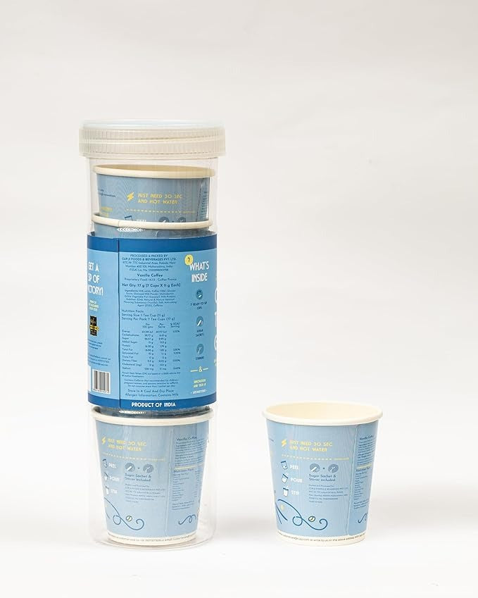 Cup-Ji Vanilla Coffee Premix Cups