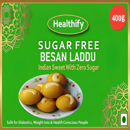 Sugar Free Besan Laddu - 400g