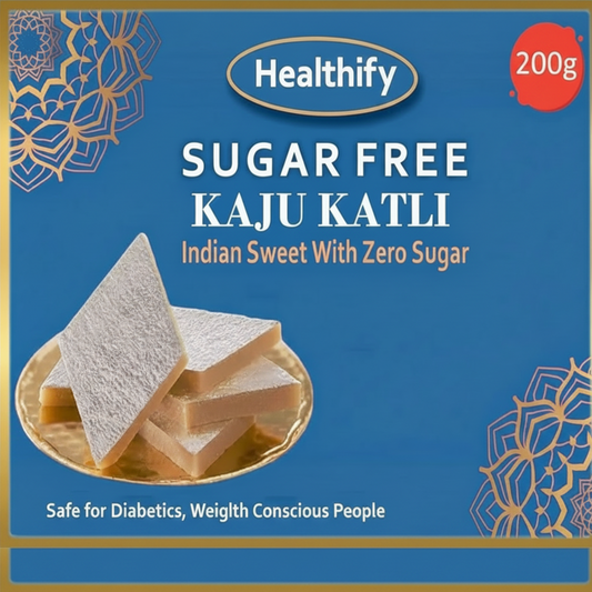 Healthify Sugar Free Kaju Katli - 200g