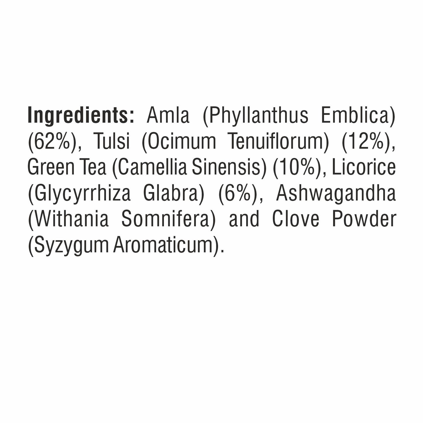 Amla Tulsi Green Tea 25 Tea Bag