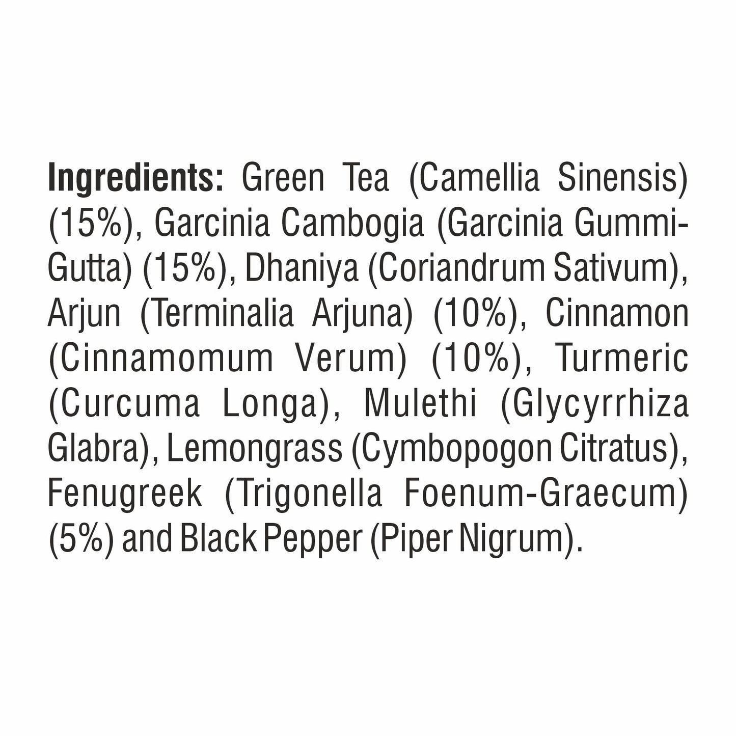 Fat Burn Tea 25 Tea Bag