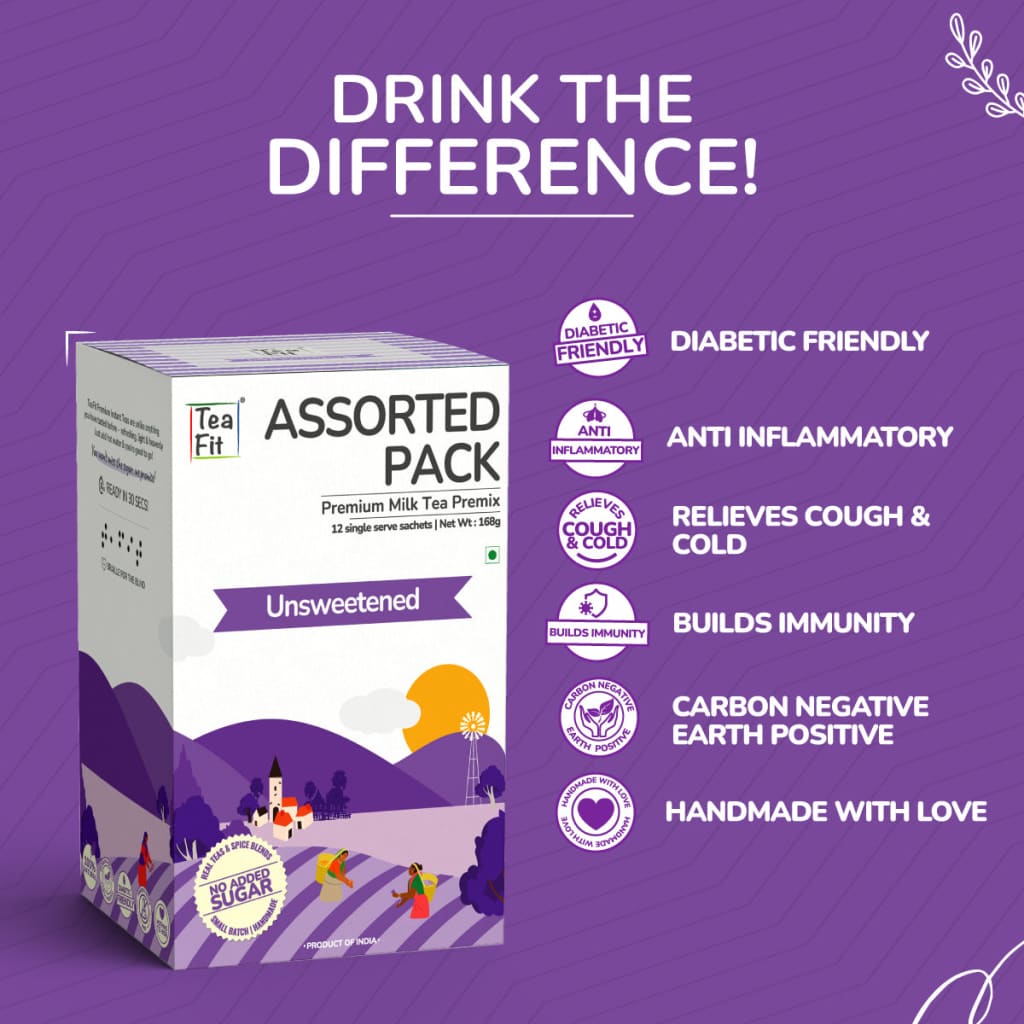 Instant Tea Premix Trial Pack - Unsweetened