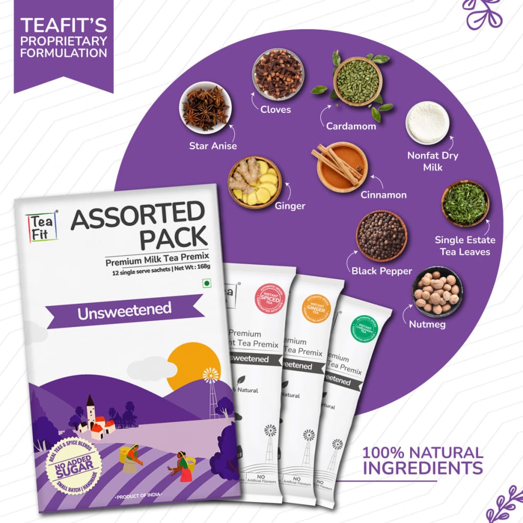 Instant Tea Premix Trial Pack - Unsweetened