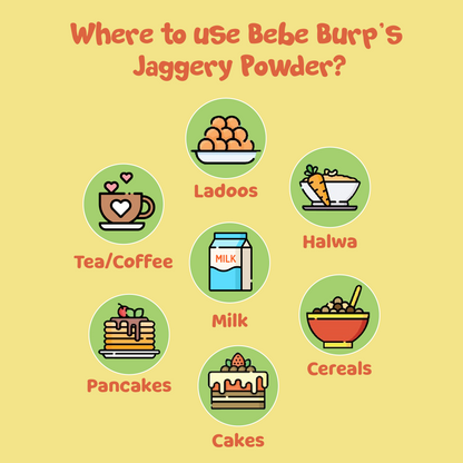 Jaggery/Gur/Gud Powder, Healthy Sugar Subsitute, 200gm