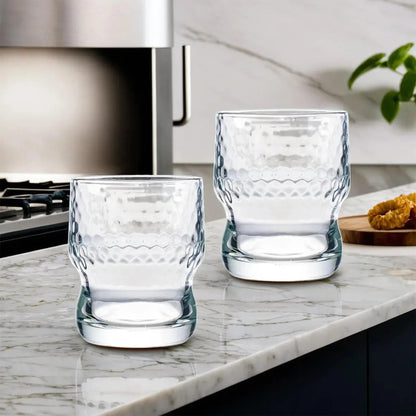 UMAI Water Glasses Set of 2 (300ml) | Lead Free | Juice Glasses
