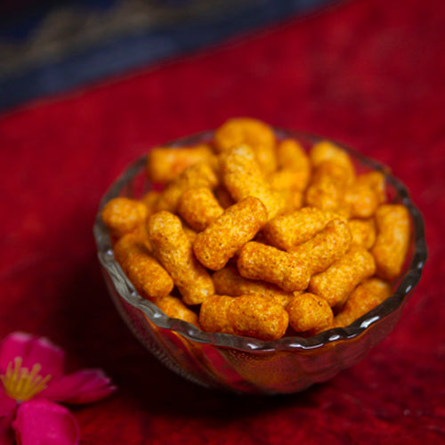 Spicy Black gram - Kala chana puff