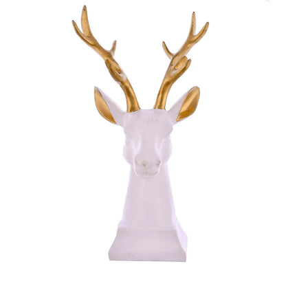Deer Face Showpiece