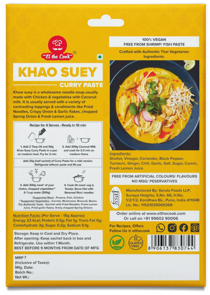 Khao Suey Curry Paste 50g x 2 Pack