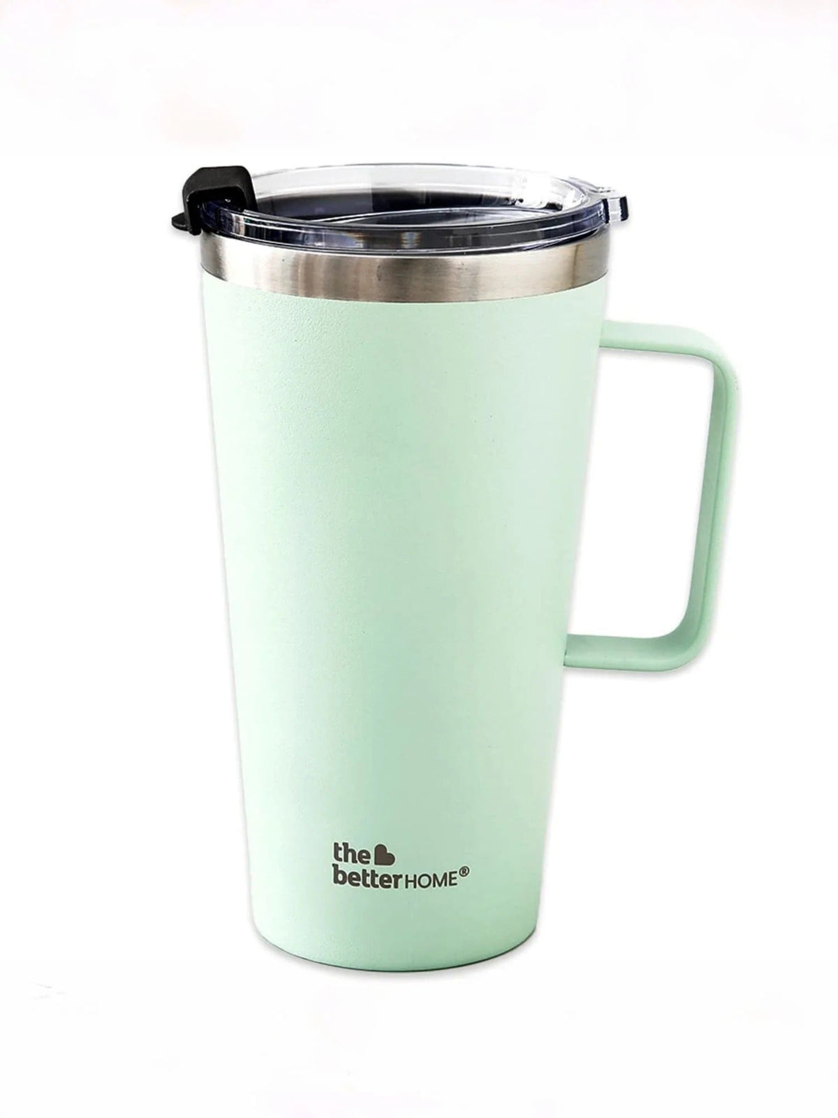 The Better Home 450ml Insulated Coffee Cup Tumbler with Lid | Green