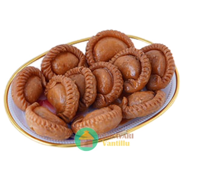 Godavari Vantillu Kova Puri (Chandrakala) Sweet