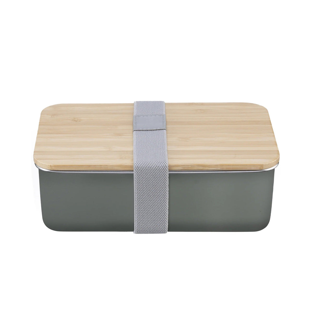 The Better Home 304 SS Microwave Safe Container 950ml | Bamboo Lid | Stainless Steel Lunch Box
