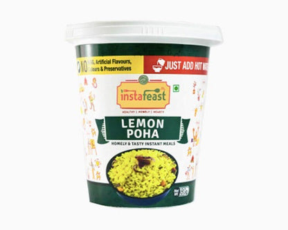 Instafeast Lemon Poha Cup - 80 gms