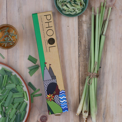Phool Natural Incense Sticks Lemongrass Bundle Packs