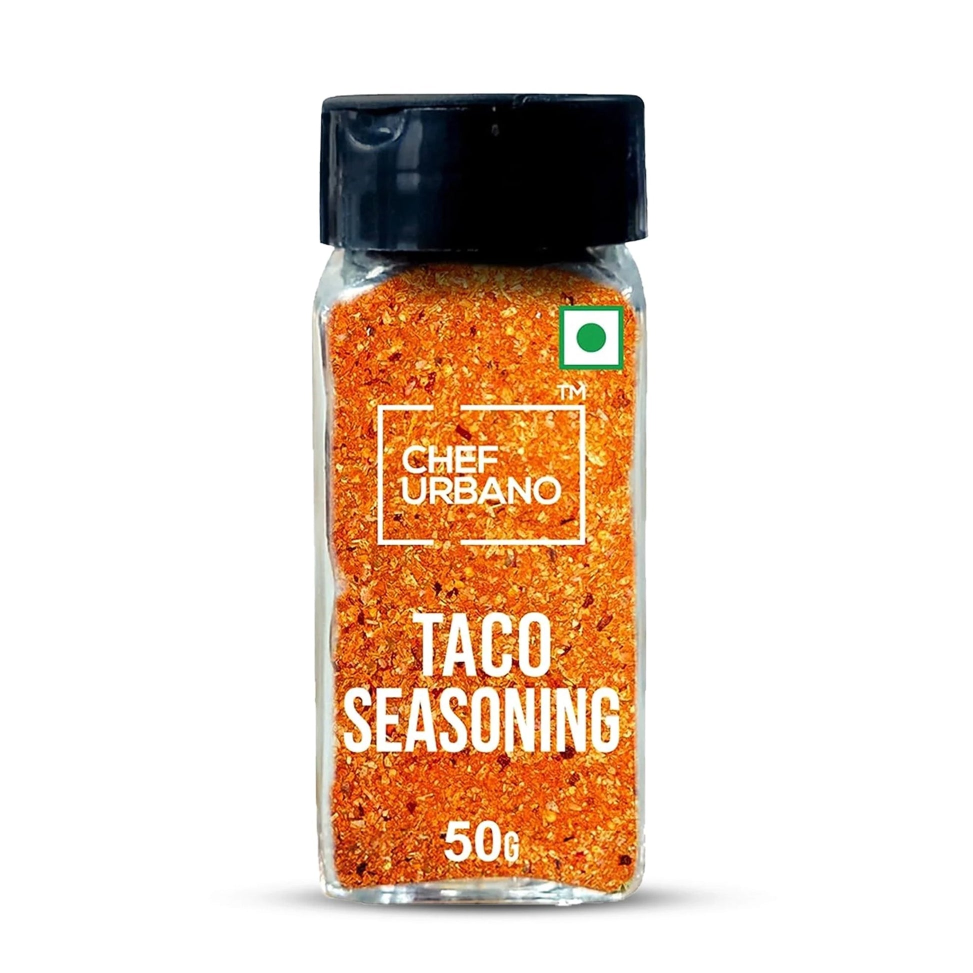 Chef Urbano Spice Mix Taco Seasoning Sprinkler 50 Gms