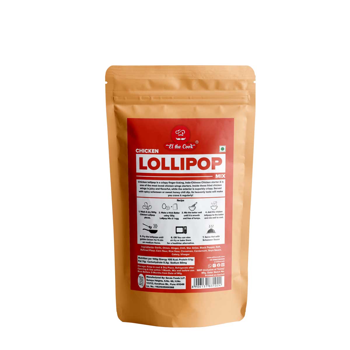 Chicken Lollipop Mix 60g x 2 Pack