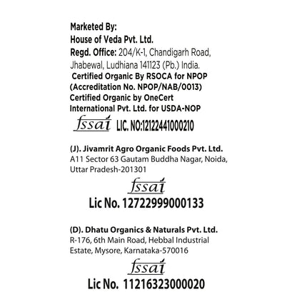 Organic Gram Flour (Besan) 500g