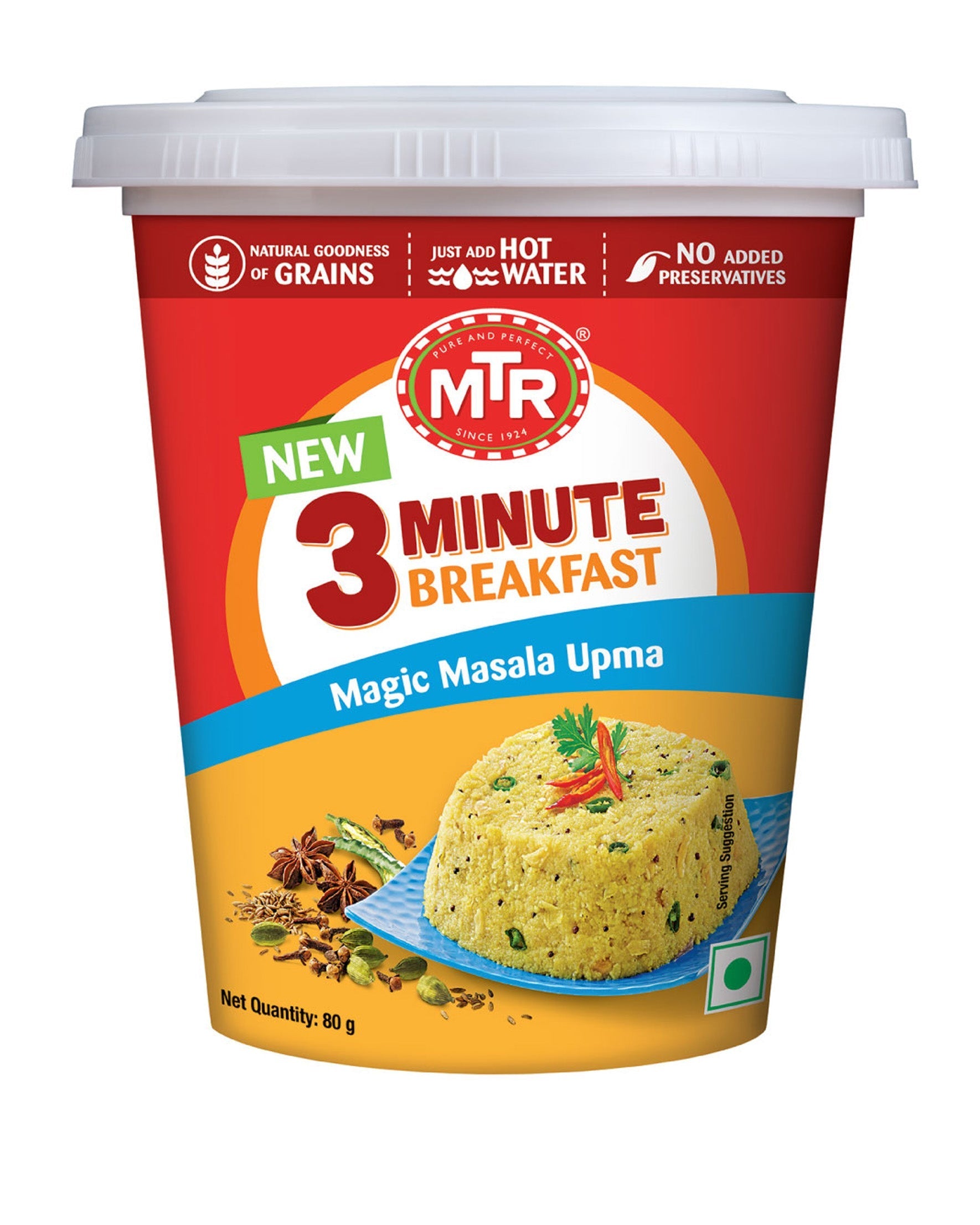 MTR 3 Minute Masala Upma Cup 80 g
