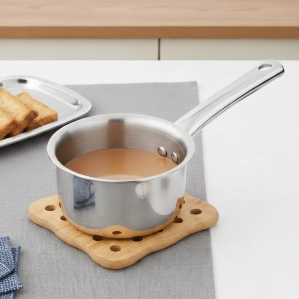 Vinod Claro Heavy Gauge Stainless Steel Hammered Sauce Pan