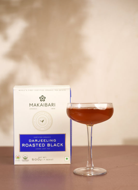 Makaibari Darjeeling Roasted Black Tea | 500 gm Loose Tea | Roasted Black Tea Loose Tea Pack