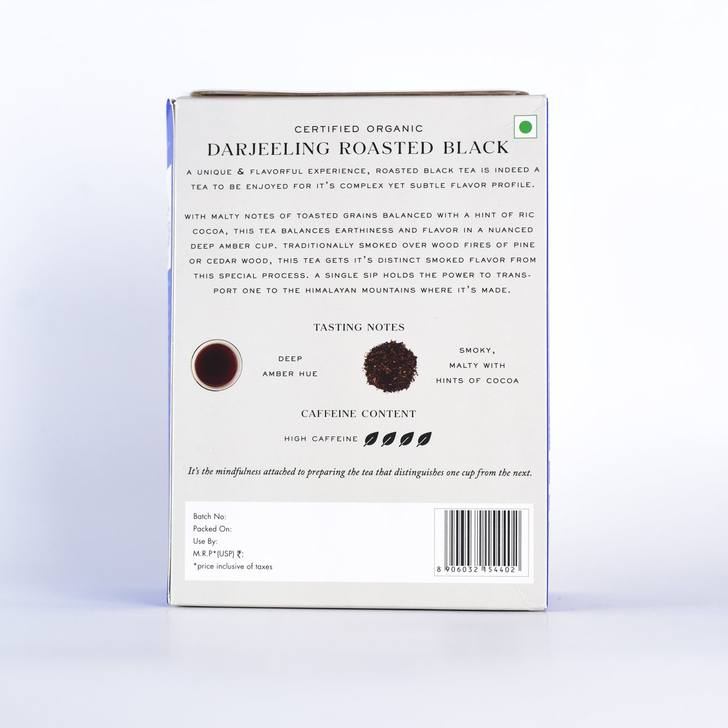 Makaibari Darjeeling Roasted Black Tea | 500 gm Loose Tea | Roasted Black Tea Loose Tea Pack