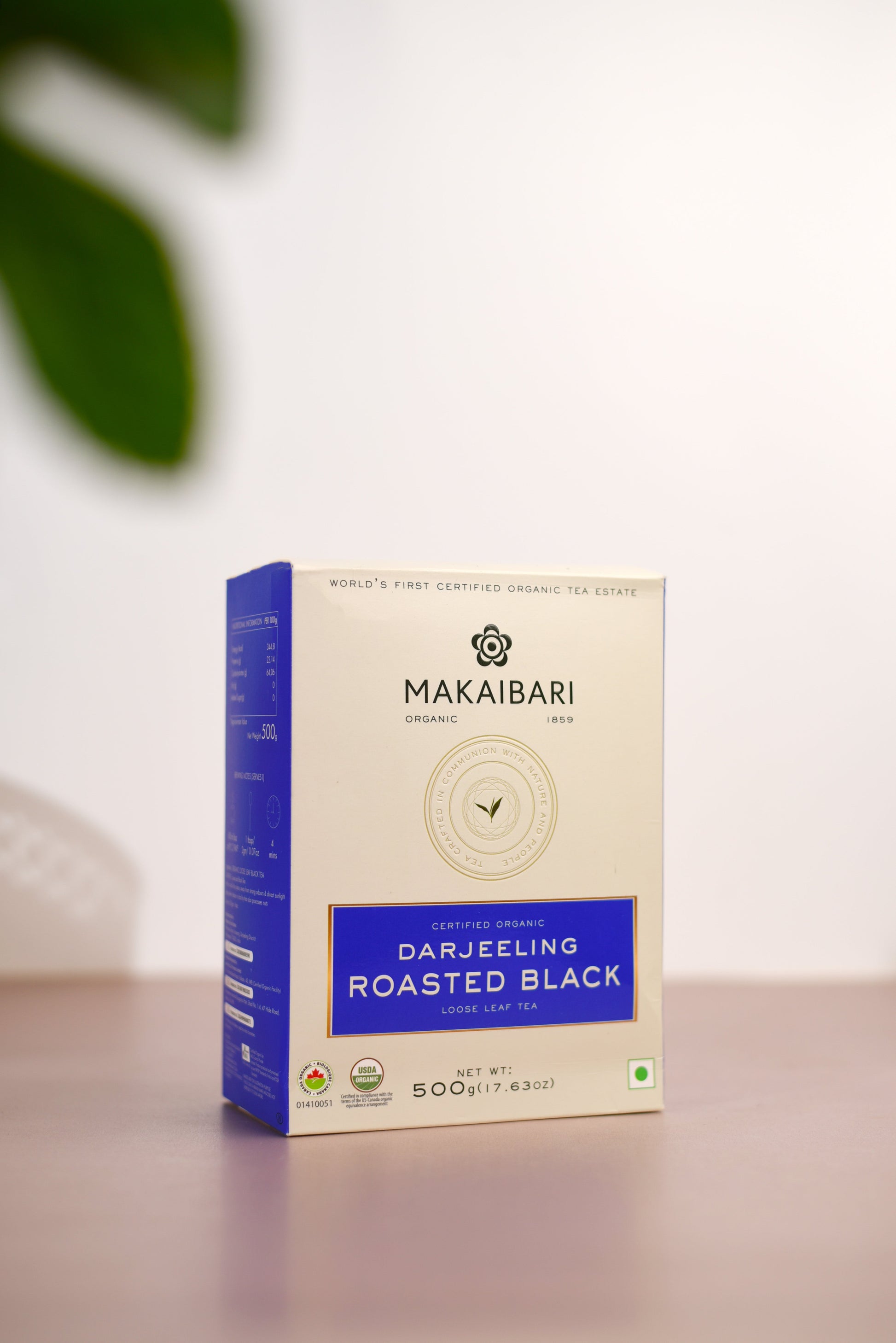 Makaibari Darjeeling Roasted Black Tea | 500 gm Loose Tea | Roasted Black Tea Loose Tea Pack