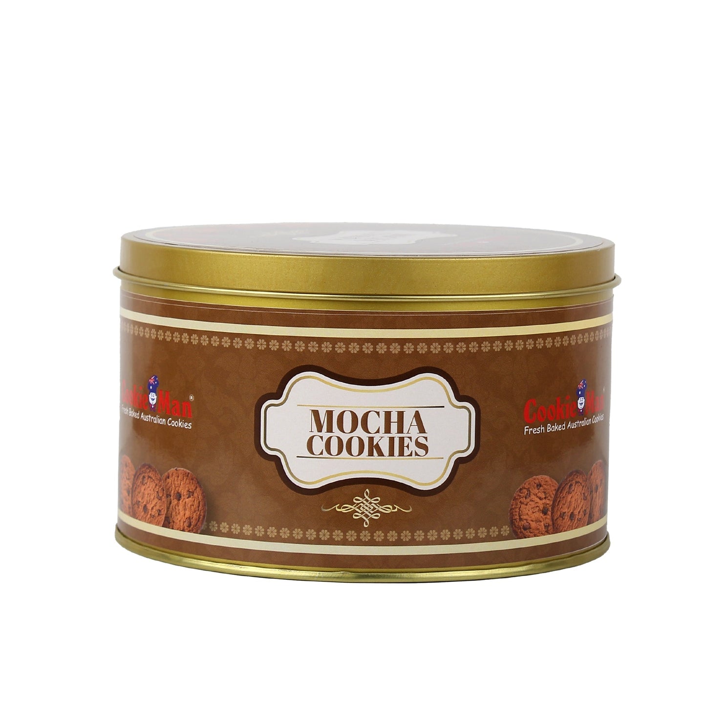 Cookie Man Mocha Cookies Tin