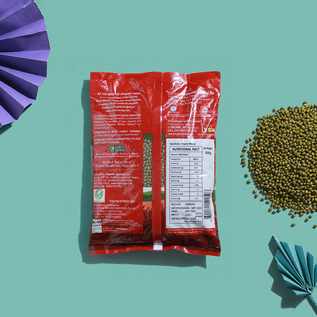 Moong Whole (Green Gram) 500g