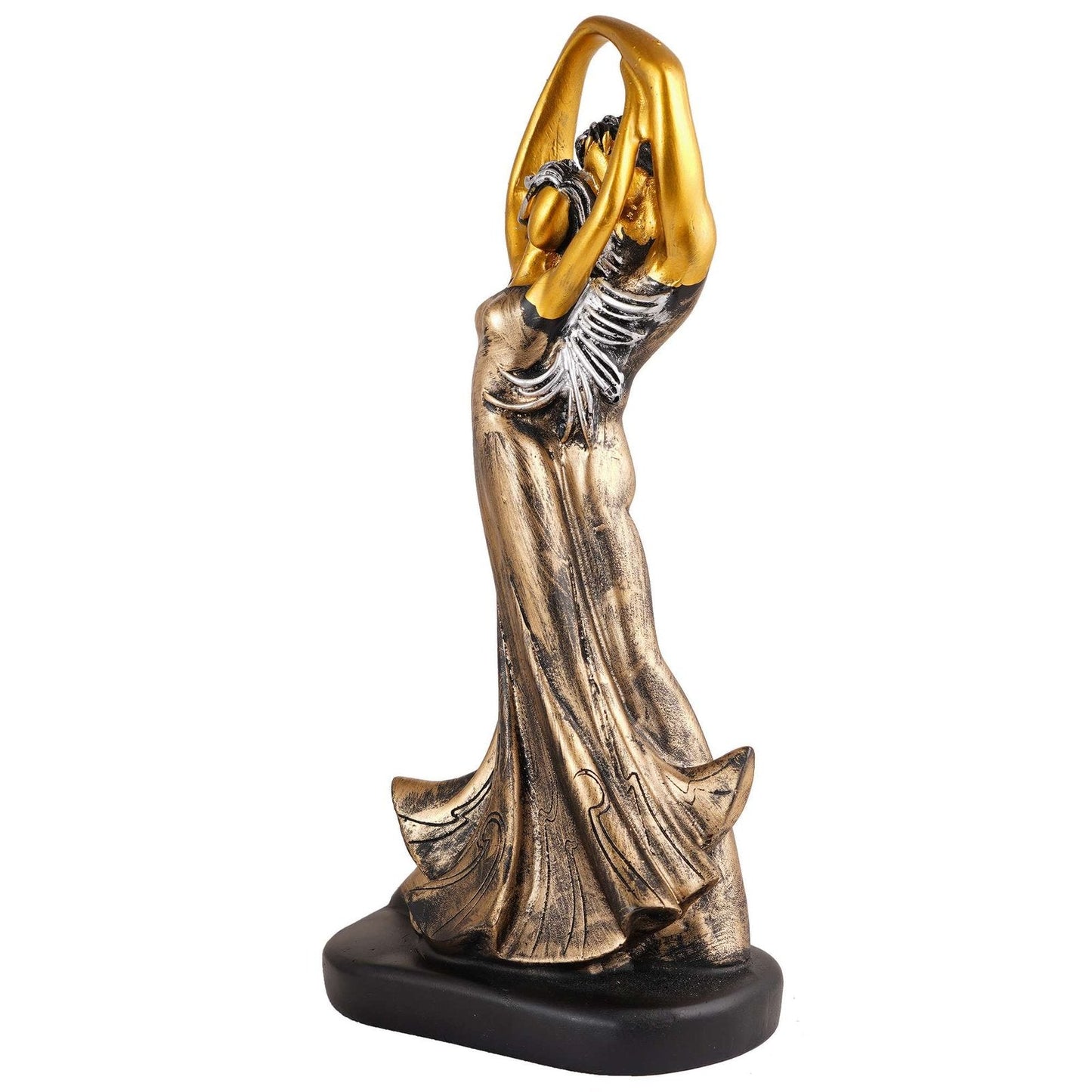 Great Valentine’s Day Gift For Girl & Boys symbolizes true love, Romantic Gift Showpieces brown Golden