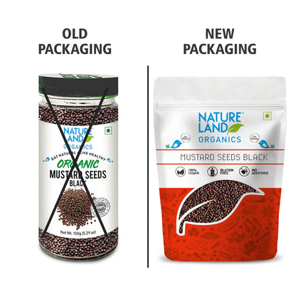 Organic Mustard Black 150 Gm