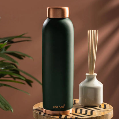 Borosil Copper Bottle Green