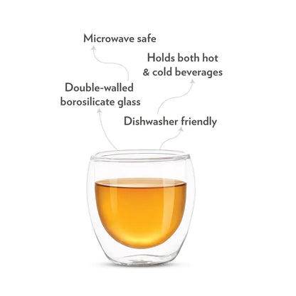 Borosil Bella Glass Tumbler Set of 2