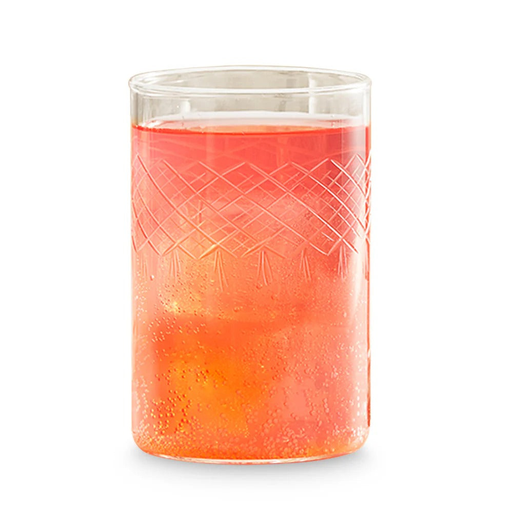 Borosil Bracelet Drinking Glass Tumbler Set of 6