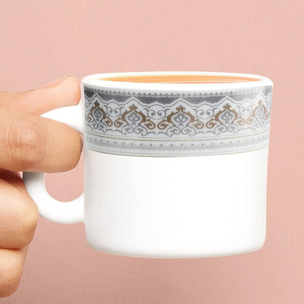Borosil Larah Opalware Classic Mug Set