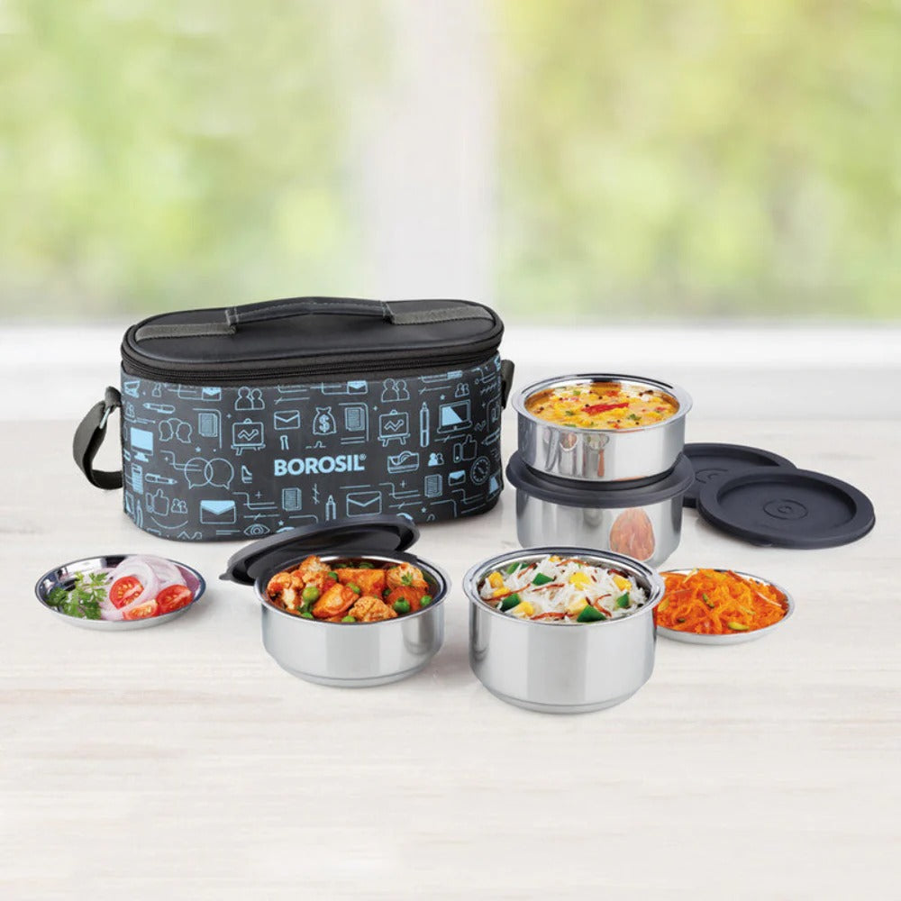 Borosil CarryFresh Lunchbox Set of 3