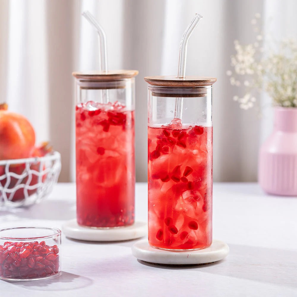 Borosil Punch Glass Set