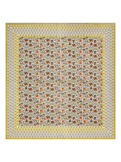 100% Pure Cotton Traditional Printed Bedsheet for Double Bed King Size Bedsheet with 2 Pillow Covers