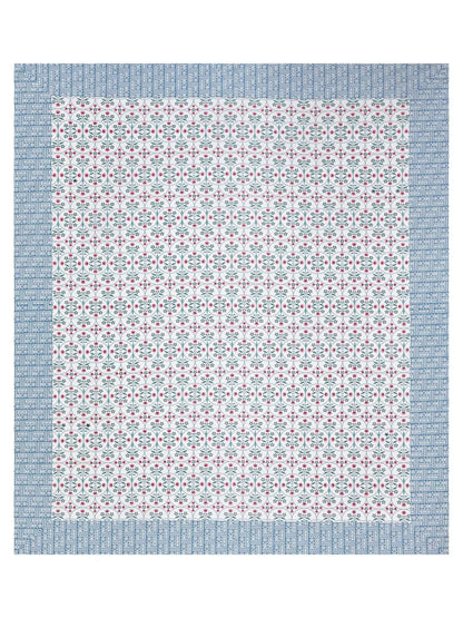 100% Pure Cotton Traditional Printed Bedsheet for Double Bed King Size Bedsheet with 2 Pillow Covers