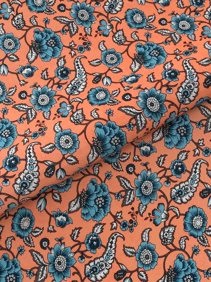 100% Pure Cotton Traditional Printed Bedsheet for Double Bed King Size Bedsheet with 2 Pillow Covers