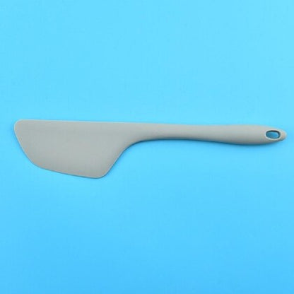 P-Plus International 2 Pieces Silicone Pancakes Shovel Wide Spatula Turner Nonstick Grey