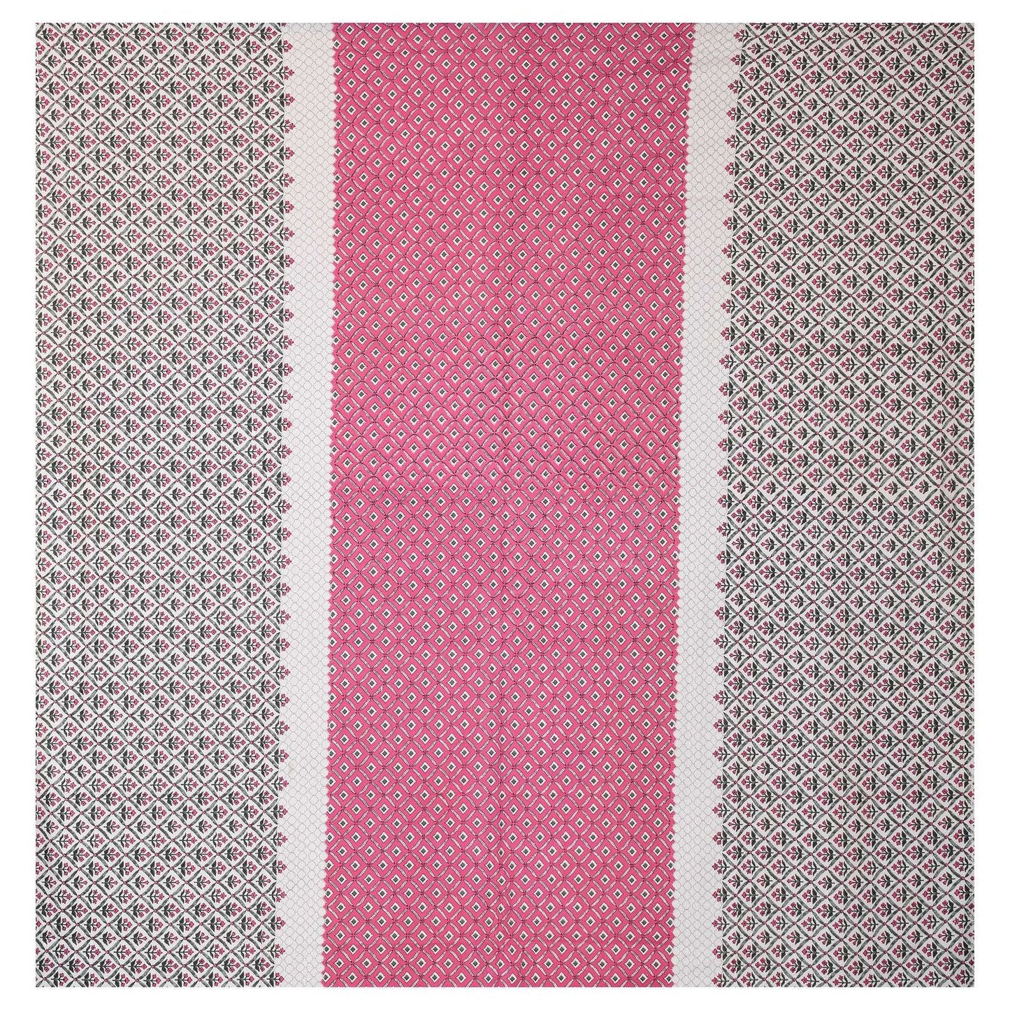 100% Pure Cotton Traditional Printed Bedsheet for Double Bed King Size Bedsheet with 2 Pillow Covers