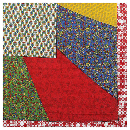 100% Pure Cotton Traditional Printed Bedsheet for Double Bed King Size Bedsheet with 2 Pillow Covers