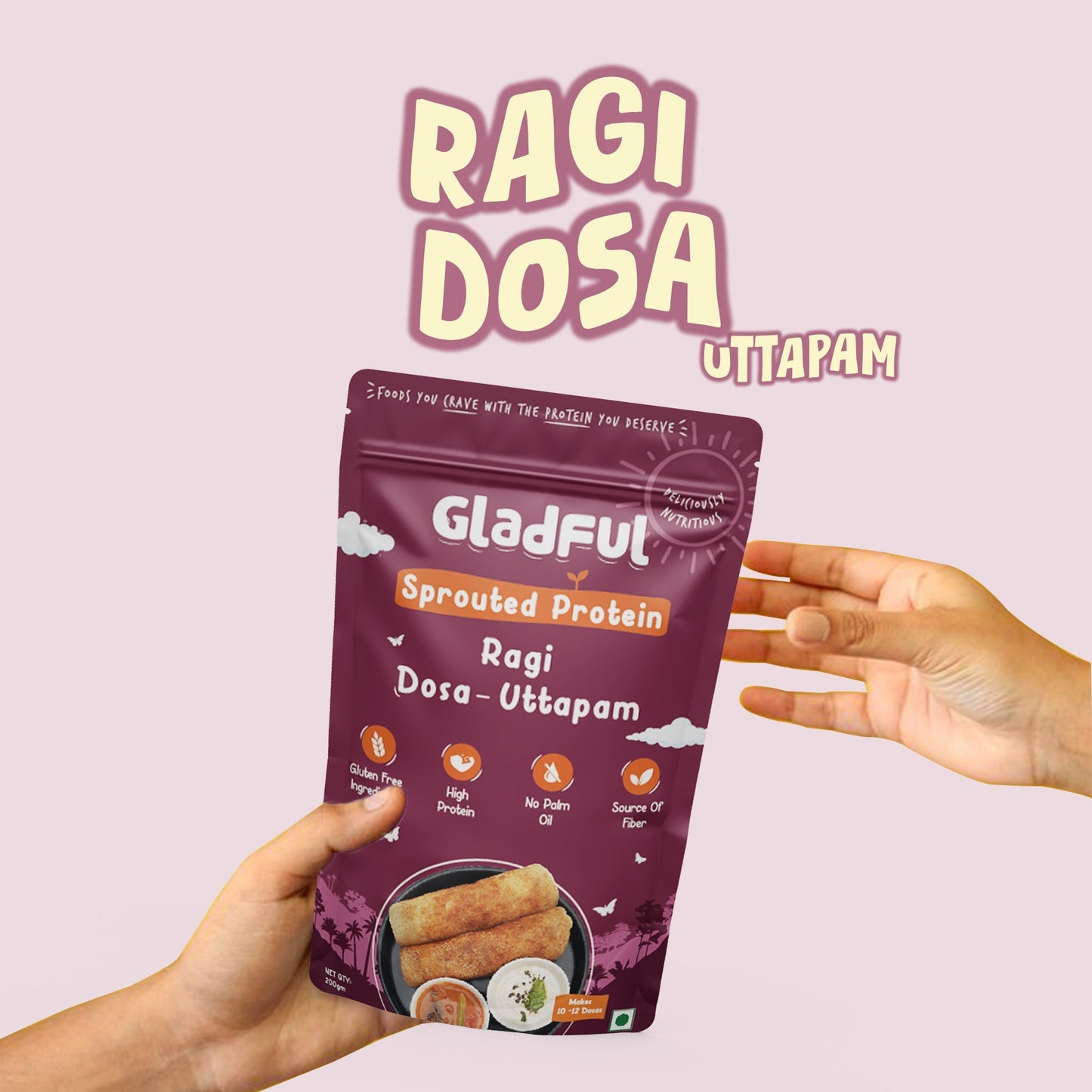 Ragi Dosa Instant Mix - Pack of 2