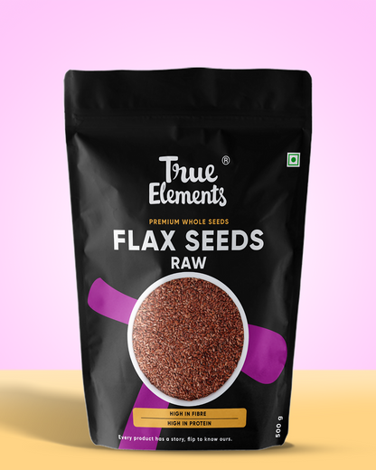 Raw Flax Seeds - 500gm