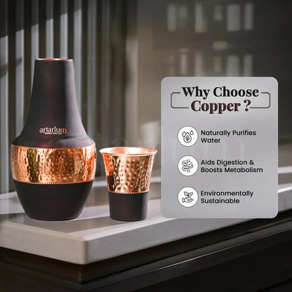 Artarium Venus Copper Water Jar