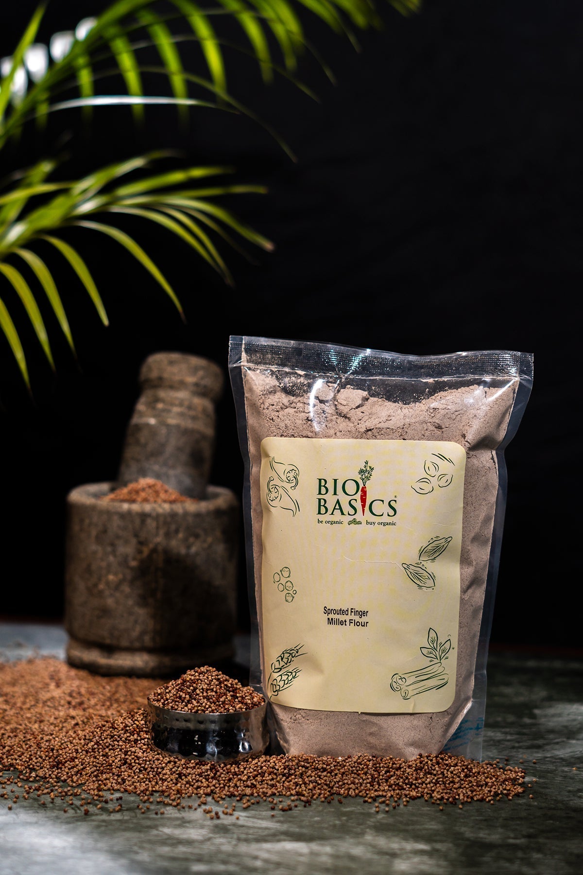 Sprouted Finger Millet Flour